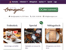 Tablet Screenshot of bonngout.com